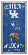 Kentucky Wildcats 6" x 12" Heritage Sign
