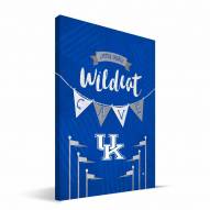 Kentucky Wildcats 8" x 12" Little Man Canvas Print
