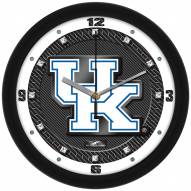 Kentucky Wildcats Carbon Fiber Wall Clock