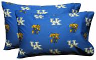 Kentucky Wildcats Printed Pillowcase Set