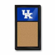 Kentucky Wildcats Cork Note Board