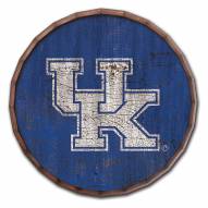 Kentucky Wildcats Cracked Color 16" Barrel Top