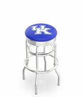 Kentucky Wildcats NCAA Double Ring Swivel Barstool with Ribbed Ring