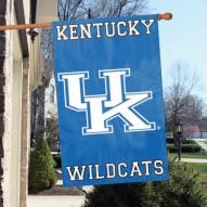 Kentucky Wildcats NCAA Applique 2-Sided Banner Flag