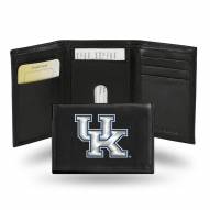Kentucky Wildcats Embroidered Leather Tri-Fold Wallet