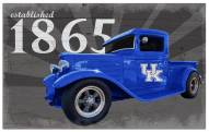 Kentucky Wildcats Established Truck 11" x 19" Sign