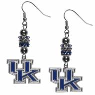Kentucky Wildcats Euro Bead Earrings