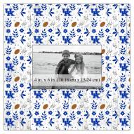 Kentucky Wildcats Floral Pattern 10" x 10" Picture Frame