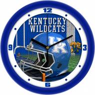 Kentucky Wildcats Football Helmet Wall Clock