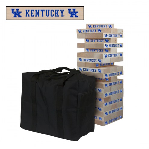 Kentucky Wildcats Giant Wooden Tumble Tower Game
