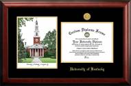 Kentucky Wildcats Gold Embossed Diploma Frame with Campus Images Lithograph