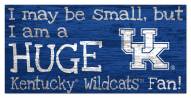 Kentucky Wildcats Huge Fan 6" x 12" Sign