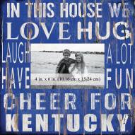 Kentucky Wildcats In This House 10" x 10" Picture Frame