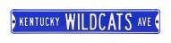 Kentucky Wildcats NCAA Embossed Street Sign