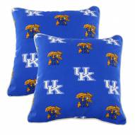 Kentucky Wildcats Outdoor Decorative Pillow Set