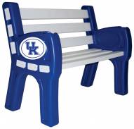 Kentucky Wildcats Park Bench
