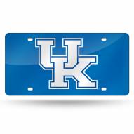 Kentucky Wildcats Laser Cut License Plate