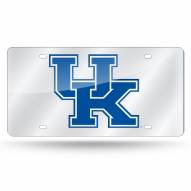 Kentucky Wildcats Laser Cut License Plate