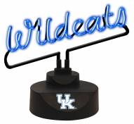 Kentucky Wildcats Script Neon Desk Lamp