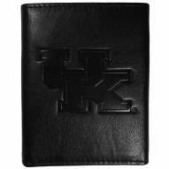 Kentucky Wildcats Embossed Leather Tri-fold Wallet