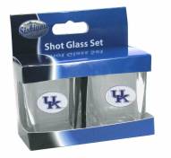 Kentucky Wildcats Shot Glass Set