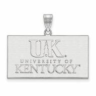 Kentucky Wildcats Sterling Silver Large Pendant