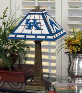 Kentucky Wildcats Stained Glass Mission Table Lamp