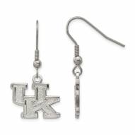 Kentucky Wildcats Stainless Steel Dangle Earrings