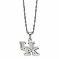 Kentucky Wildcats Stainless Steel Pendant Necklace