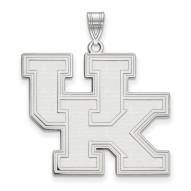 Kentucky Wildcats Sterling Silver Extra Large Pendant