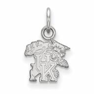Kentucky Wildcats Sterling Silver Extra Small Pendant