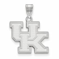 Kentucky Wildcats Sterling Silver Medium Pendant