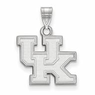Kentucky Wildcats Sterling Silver Small Pendant