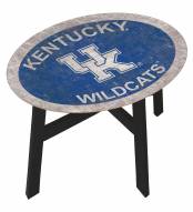 Kentucky Wildcats Team Color Side Table