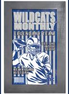 Kentucky Wildcats Team Monthly 11" x 19" Framed Sign