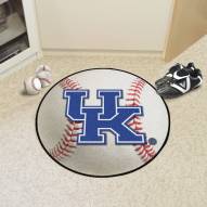 Kentucky Wildcats "UK" Baseball Rug