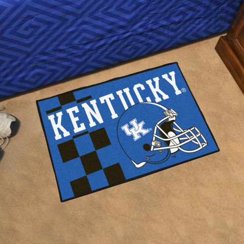 Kentucky Wildcats Uniform Inspired Starter Rug