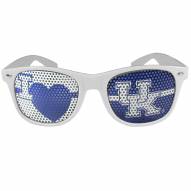 Kentucky Wildcats White I Heart Game Day Shades