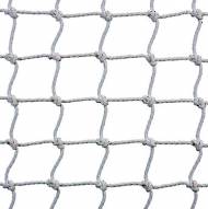 Kwik Goal 8' x 24' Soccer Net 3MM 120MM Mesh - Black/White Striped