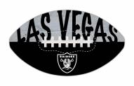 Las Vegas Raiders 12" Football Cutout Sign