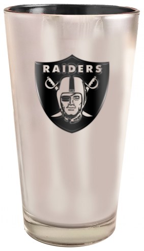 Las Vegas Raiders 16 oz. Electroplated Pint Glass