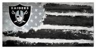 Las Vegas Raiders 6" x 12" Flag Sign