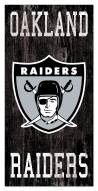 Las Vegas Raiders 6" x 12" Heritage Logo Sign