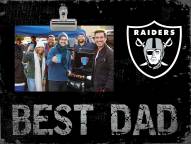 Las Vegas Raiders Best Dad Clip Frame
