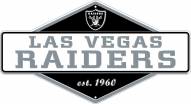 Las Vegas Raiders Diamond Panel Metal Sign