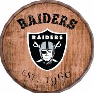 Las Vegas Raiders Established Date 24" Barrel Top