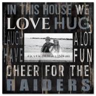 Las Vegas Raiders In This House 10" x 10" Picture Frame