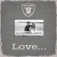 Las Vegas Raiders Love Picture Frame