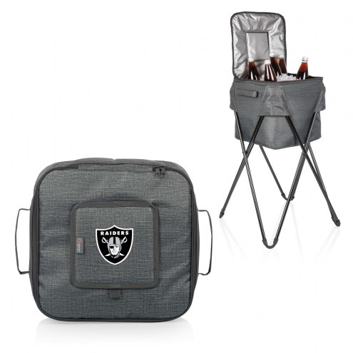 Las Vegas Raiders Party Cooler with Stand