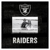 Las Vegas Raiders Team Name 10" x 10" Picture Frame